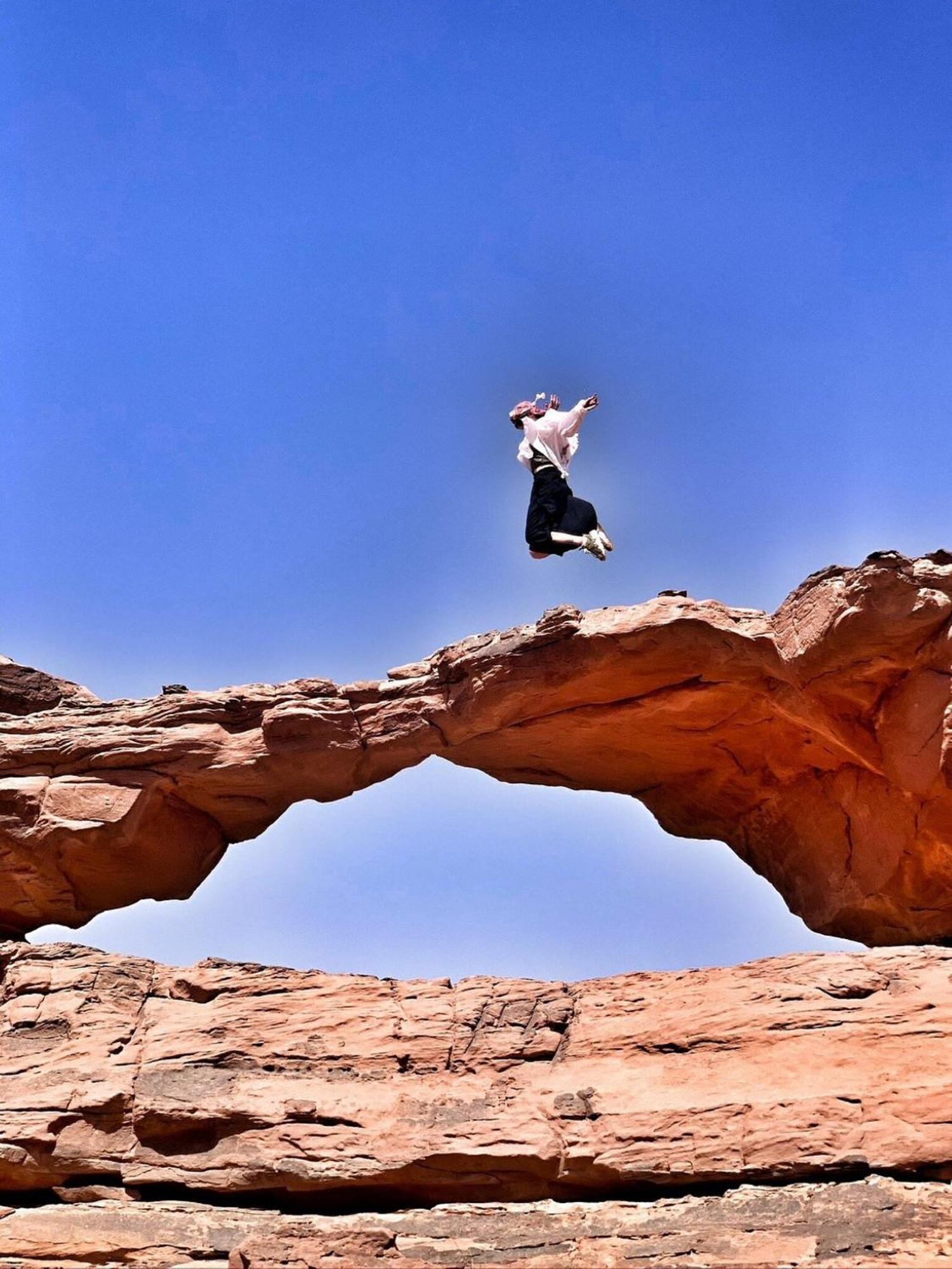 Bed and Breakfast Calm Camp Wadi Rum Exteriér fotografie