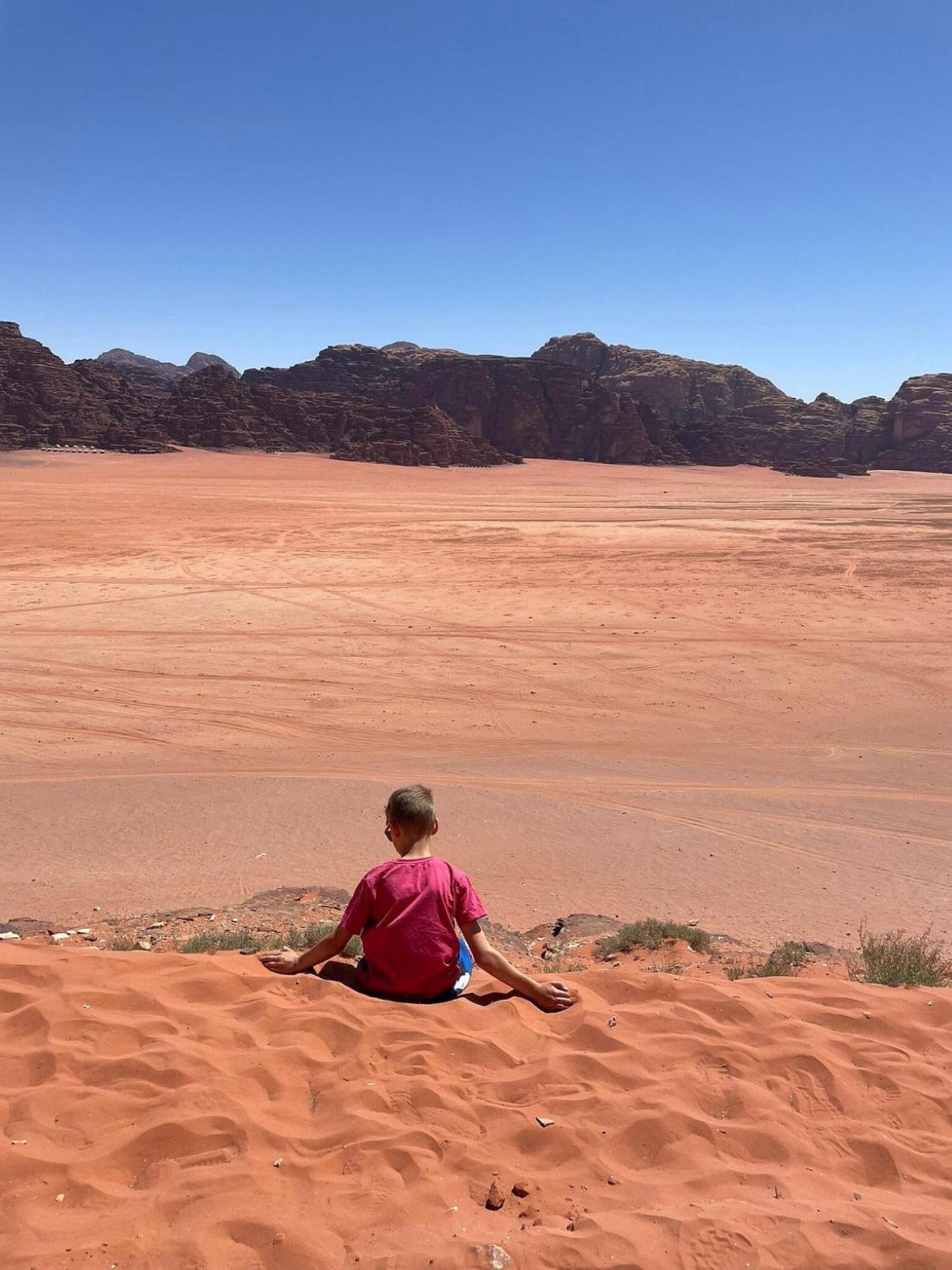 Bed and Breakfast Calm Camp Wadi Rum Exteriér fotografie